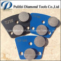 Herramientas de diamante para pisos de concreto HTC Grinding Pad y Trapezoid Grinding Disc